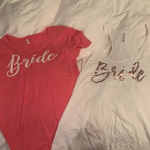 Bride shirts